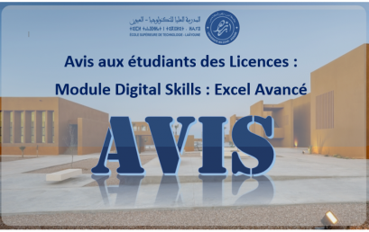 Avis aux étudiants des Licences