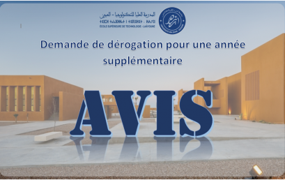 Demande de dérogation pour une année supplémentaire