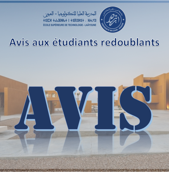Avis aux étudiants redoublants
