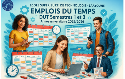 Emplois du temps DUT Semestres 1 et 3