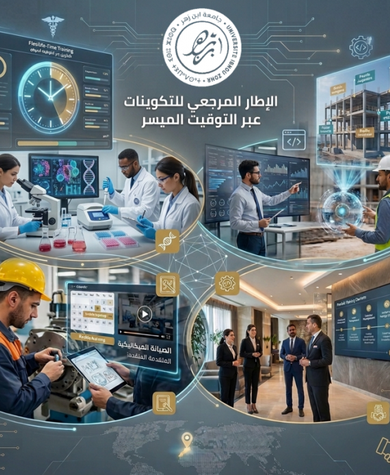 الإطار المرجعي للتكوينات عبر التوقيت الميسر