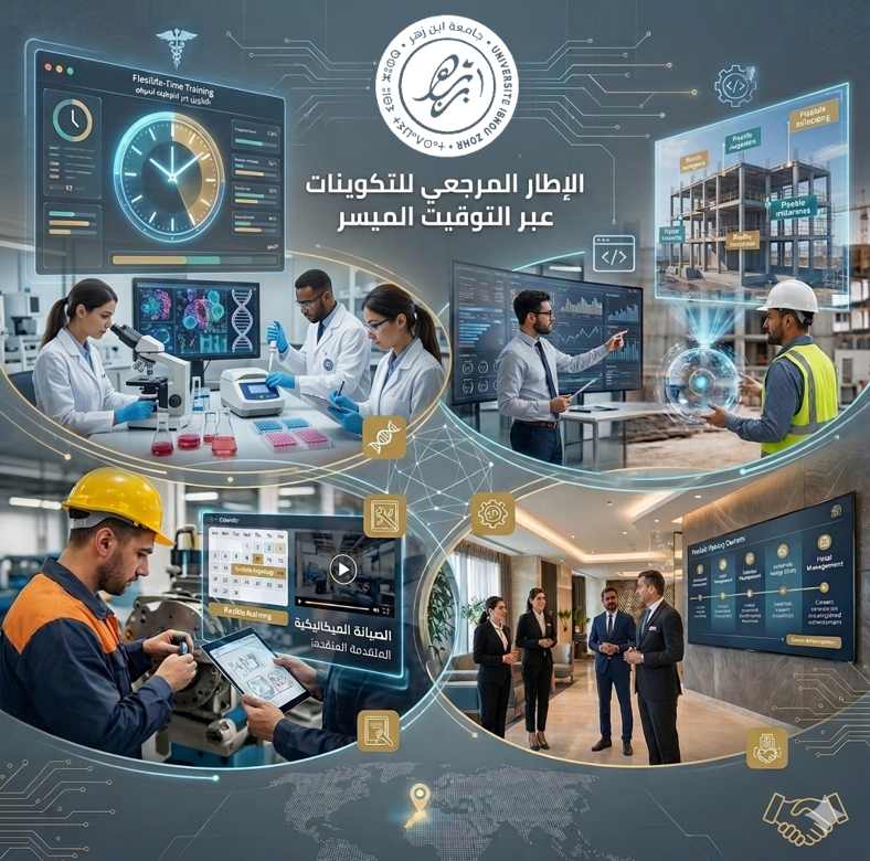 الإطار المرجعي للتكوينات عبر التوقيت الميسر