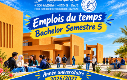 Emplois du Temps Bachelor Semestre 5 – Année Universitaire 2026/2027