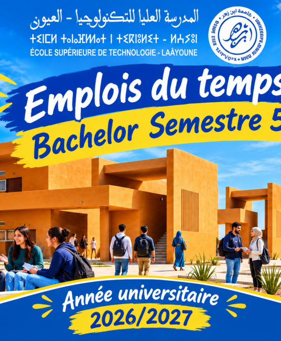 Emplois du Temps Bachelor Semestre 5 – Année Universitaire 2026/2027