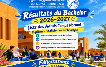 Résultats du Bachelor 2026-2027 – Liste des Admis Temps Normal