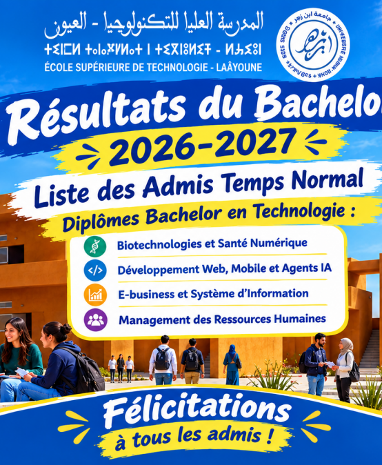 Résultats du Bachelor 2026-2027 – Liste des Admis Temps Normal