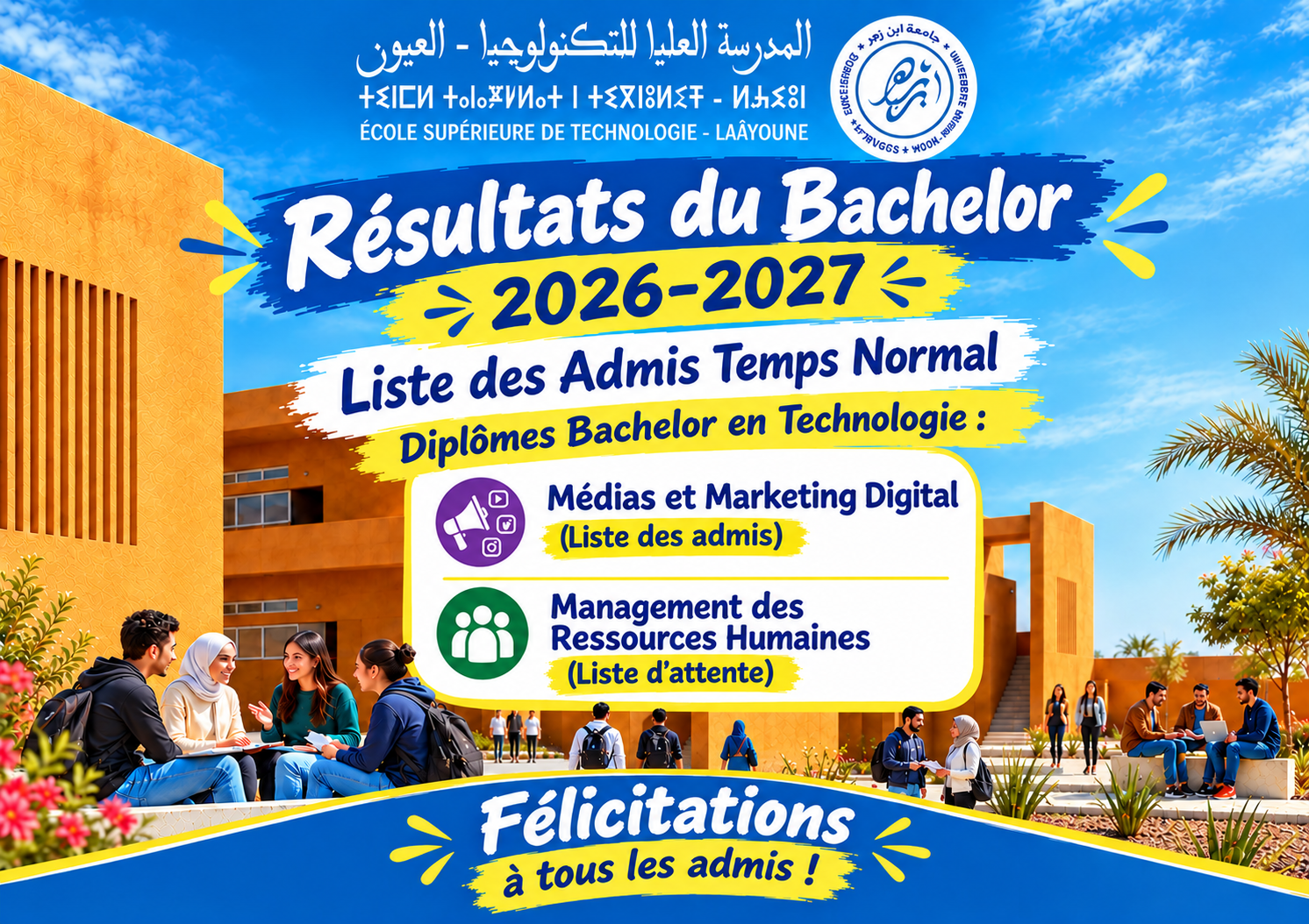 Résultats du Bachelor 2026-2027 – Liste des Admis Temps Normal Résultats du Bachelor 2026-2027 – Liste des Admis Temps Normal