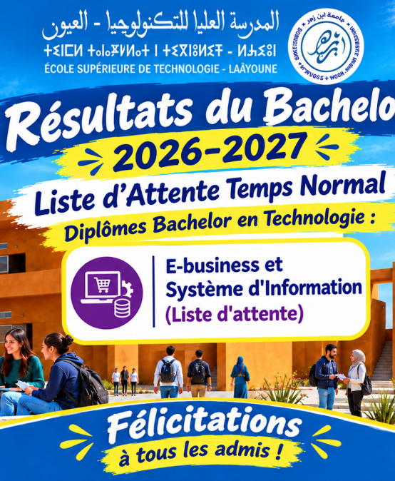 Résultats du Bachelor 2026-2027 – Liste d’attente Temps Normal