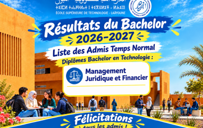 Résultats du Bachelor 2026-2027 – Liste des Admis Temps Normal