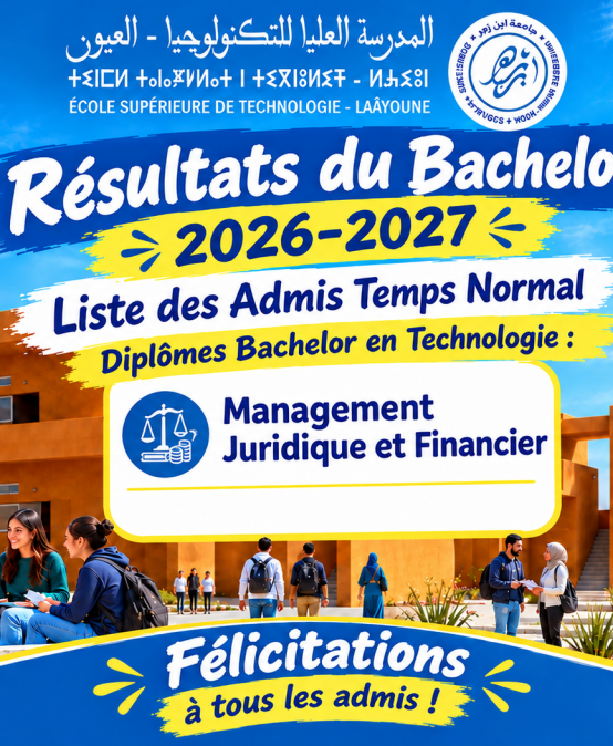 Résultats du Bachelor 2026-2027 – Liste des Admis Temps Normal